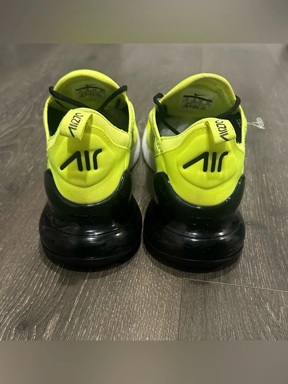 Nike Air Max 170 Neon Yellow and Black A Sneakers Mens Size 11